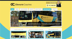 Desktop Screenshot of glenoriecoaches.com.au